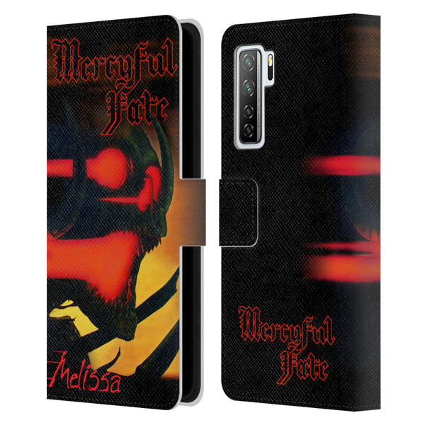 Mercyful Fate Black Metal Melissa Leather Book Wallet Case Cover For Huawei Nova 7 SE/P40 Lite 5G