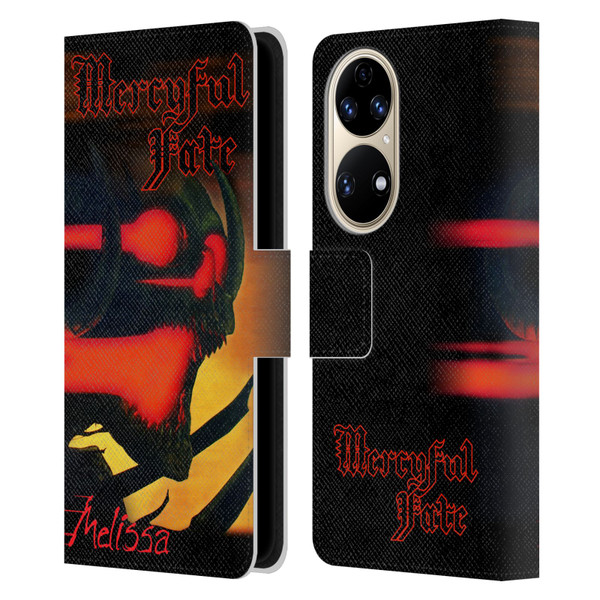 Mercyful Fate Black Metal Melissa Leather Book Wallet Case Cover For Huawei P50