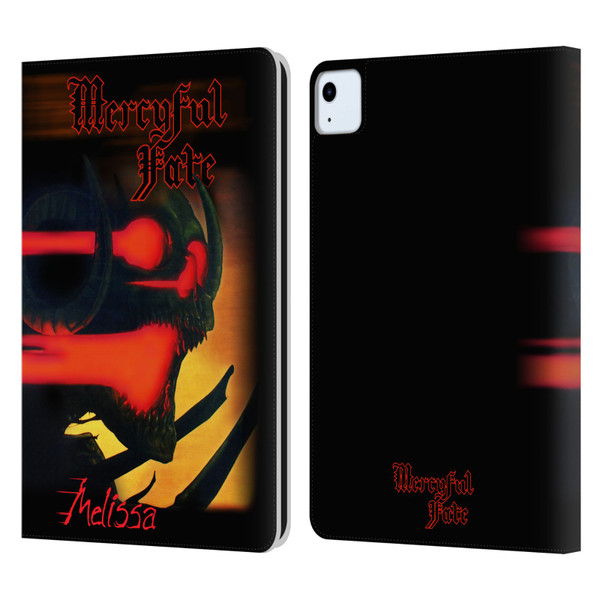 Mercyful Fate Black Metal Melissa Leather Book Wallet Case Cover For Apple iPad Air 11 2020/2022/2024