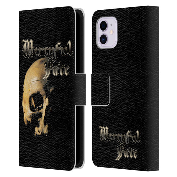 Mercyful Fate Black Metal Skull Leather Book Wallet Case Cover For Apple iPhone 11