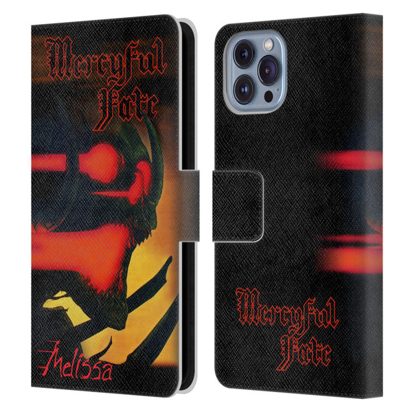 Mercyful Fate Black Metal Melissa Leather Book Wallet Case Cover For Apple iPhone 14