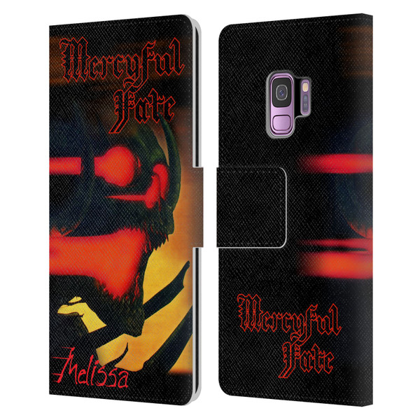 Mercyful Fate Black Metal Melissa Leather Book Wallet Case Cover For Samsung Galaxy S9