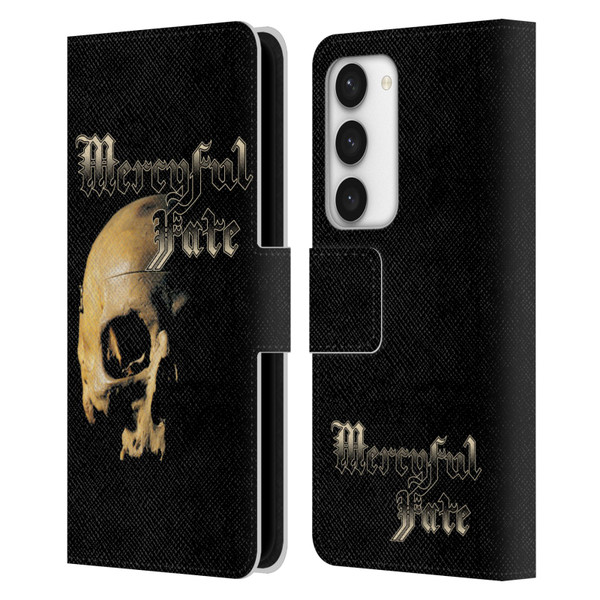 Mercyful Fate Black Metal Skull Leather Book Wallet Case Cover For Samsung Galaxy S23 5G