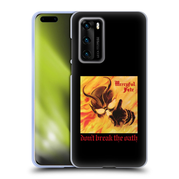 Mercyful Fate Black Metal Don't Break the Oath Soft Gel Case for Huawei P40 5G