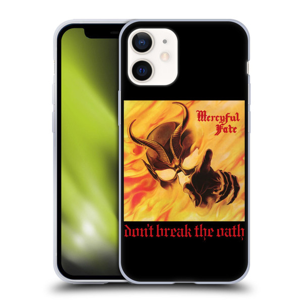 Mercyful Fate Black Metal Don't Break the Oath Soft Gel Case for Apple iPhone 12 Mini
