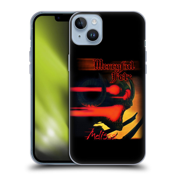 Mercyful Fate Black Metal Melissa Soft Gel Case for Apple iPhone 14 Plus