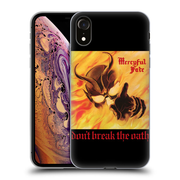 Mercyful Fate Black Metal Don't Break the Oath Soft Gel Case for Apple iPhone XR