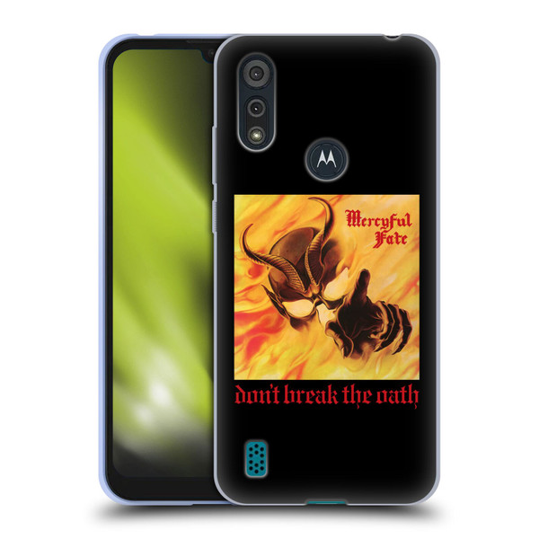 Mercyful Fate Black Metal Don't Break the Oath Soft Gel Case for Motorola Moto E6s (2020)