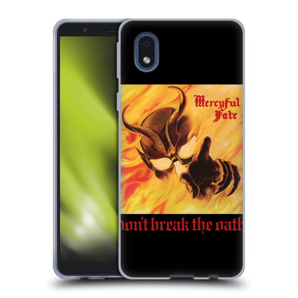 Mercyful Fate Black Metal Don't Break the Oath Soft Gel Case for Samsung Galaxy A01 Core (2020)