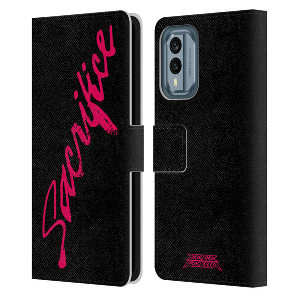 Bebe Rexha Key Art Sacrifice Leather Book Wallet Case Cover For Nokia X30