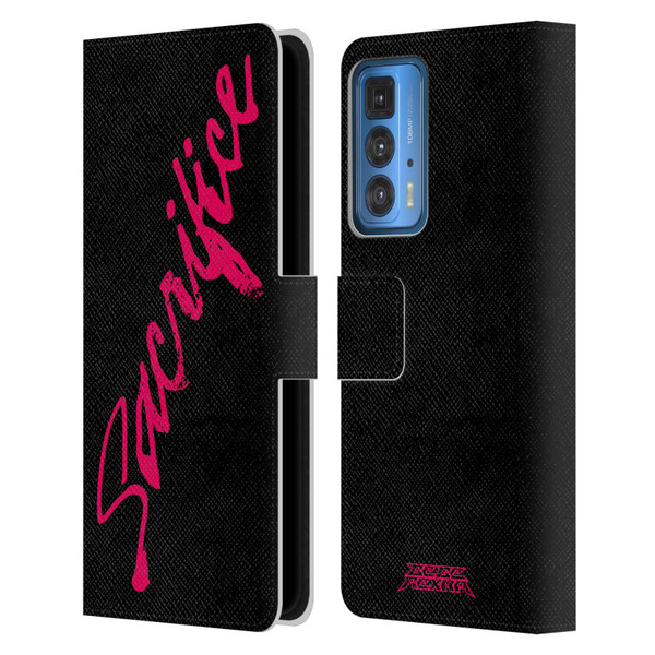 Bebe Rexha Key Art Sacrifice Leather Book Wallet Case Cover For Motorola Edge 20 Pro