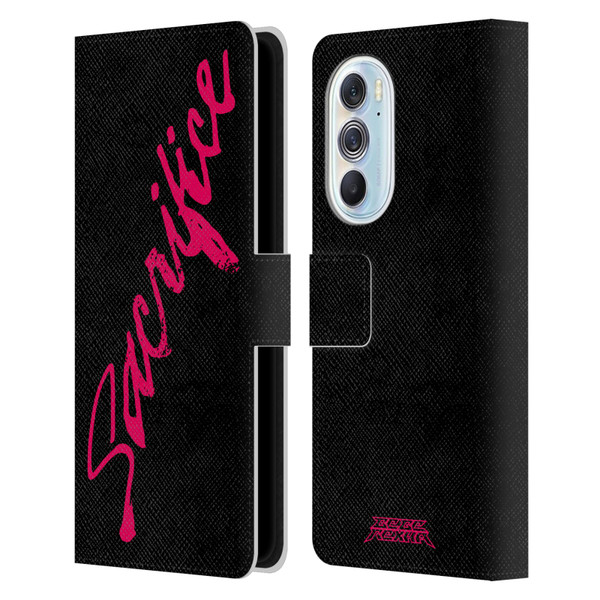 Bebe Rexha Key Art Sacrifice Leather Book Wallet Case Cover For Motorola Edge X30