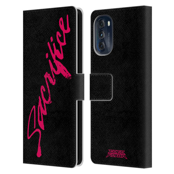 Bebe Rexha Key Art Sacrifice Leather Book Wallet Case Cover For Motorola Moto G (2022)