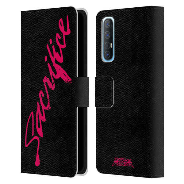 Bebe Rexha Key Art Sacrifice Leather Book Wallet Case Cover For OPPO Find X2 Neo 5G