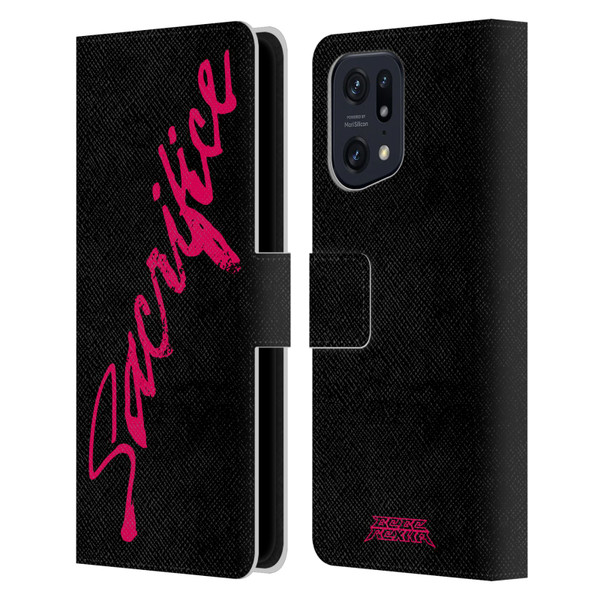 Bebe Rexha Key Art Sacrifice Leather Book Wallet Case Cover For OPPO Find X5