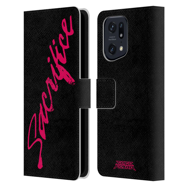 Bebe Rexha Key Art Sacrifice Leather Book Wallet Case Cover For OPPO Find X5 Pro