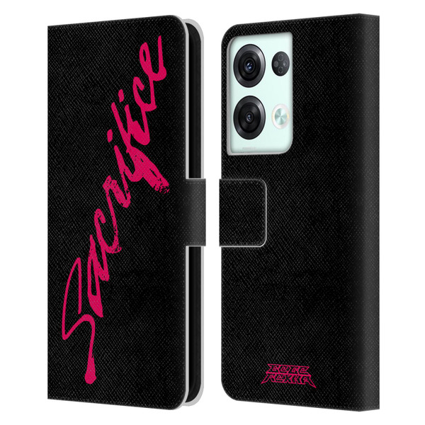 Bebe Rexha Key Art Sacrifice Leather Book Wallet Case Cover For OPPO Reno8 Pro