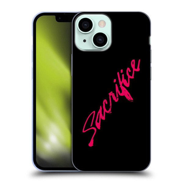 Bebe Rexha Key Art Sacrifice Soft Gel Case for Apple iPhone 13 Mini