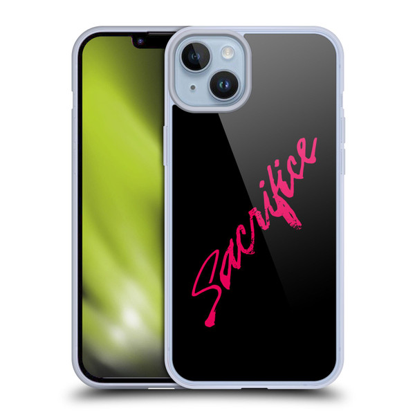 Bebe Rexha Key Art Sacrifice Soft Gel Case for Apple iPhone 14 Plus