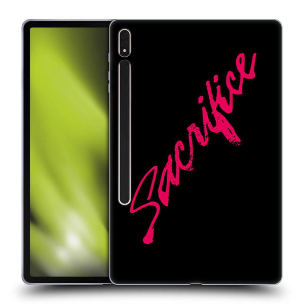 Bebe Rexha Key Art Sacrifice Soft Gel Case for Samsung Galaxy Tab S8 Plus
