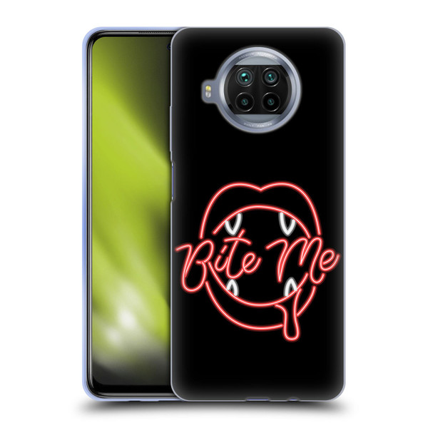 Bebe Rexha Key Art Neon Bite Me Soft Gel Case for Xiaomi Mi 10T Lite 5G