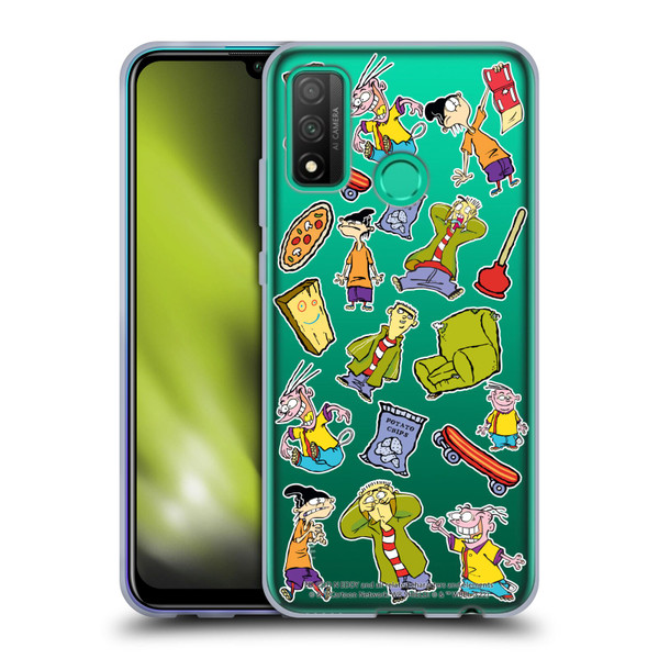 Ed, Edd, n Eddy Graphics Icons Soft Gel Case for Huawei P Smart (2020)