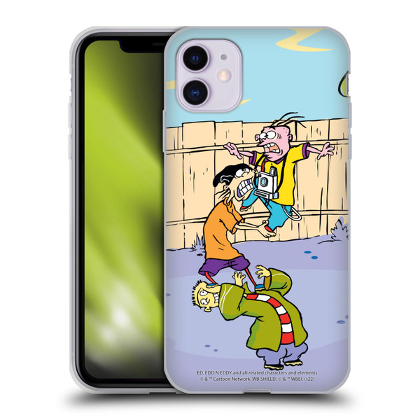 Ed, Edd, n Eddy Graphics Characters Soft Gel Case for Apple iPhone 11