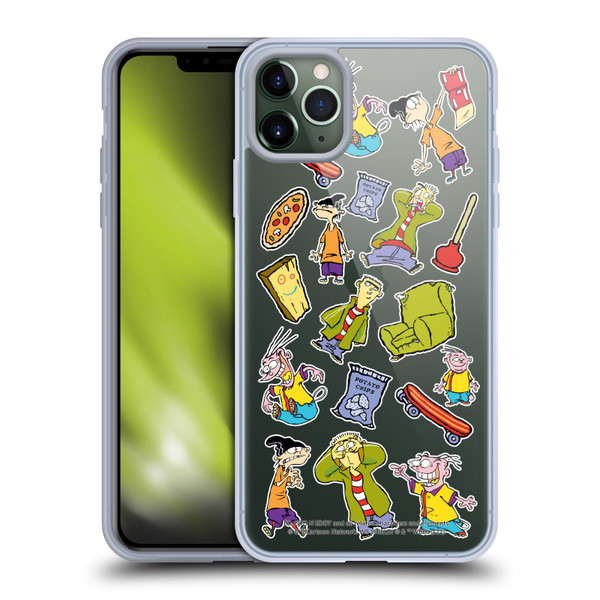 Ed, Edd, n Eddy Graphics Icons Soft Gel Case for Apple iPhone 11 Pro Max