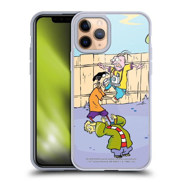 Ed, Edd, n Eddy Graphics Characters Soft Gel Case for Apple iPhone 11 Pro