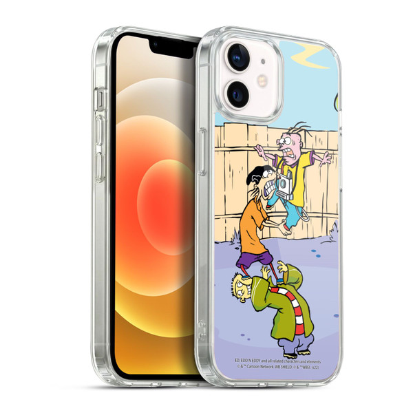 Ed, Edd, n Eddy Graphics Characters Soft Gel Case for Apple iPhone 12 / iPhone 12 Pro & MagSafe