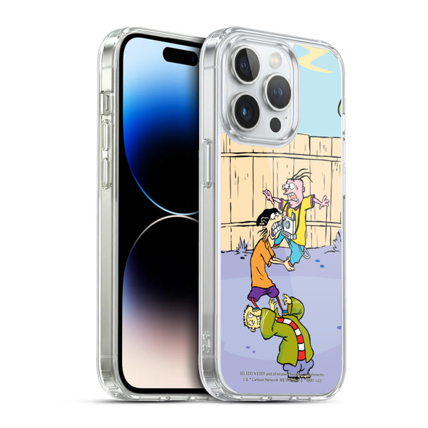 Ed, Edd, n Eddy Graphics Characters Soft Gel Case for Apple iPhone 13 Pro & MagSafe