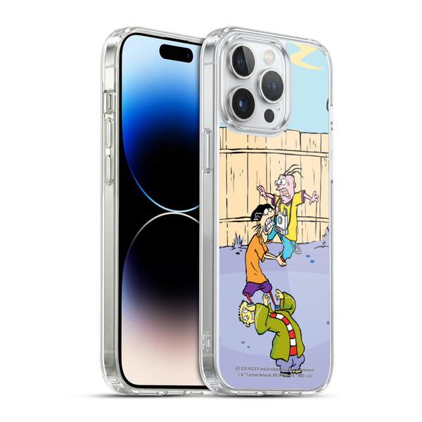 Ed, Edd, n Eddy Graphics Characters Soft Gel Case for Apple iPhone 14 Pro Max & MagSafe