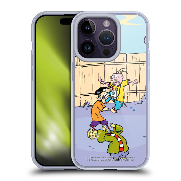 Ed, Edd, n Eddy Graphics Characters Soft Gel Case for Apple iPhone 14 Pro