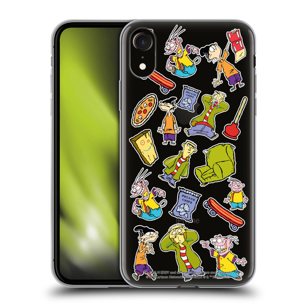 Ed, Edd, n Eddy Graphics Icons Soft Gel Case for Apple iPhone XR