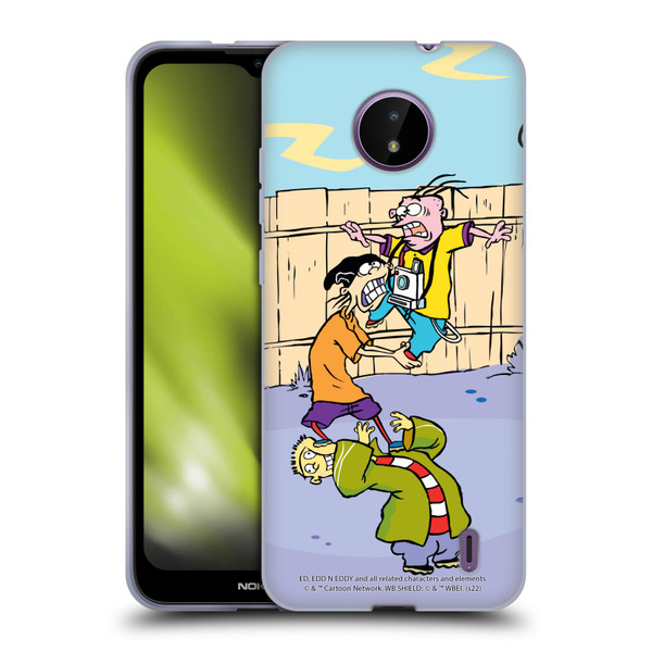 Ed, Edd, n Eddy Graphics Characters Soft Gel Case for Nokia C10 / C20