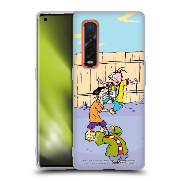 Ed, Edd, n Eddy Graphics Characters Soft Gel Case for OPPO Find X2 Pro 5G