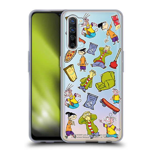 Ed, Edd, n Eddy Graphics Icons Soft Gel Case for OPPO Find X2 Lite 5G