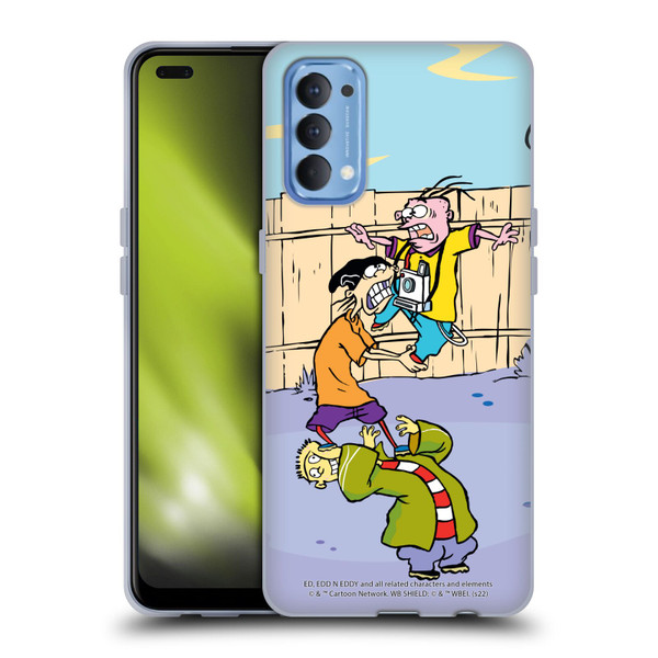 Ed, Edd, n Eddy Graphics Characters Soft Gel Case for OPPO Reno 4 5G