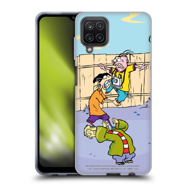 Ed, Edd, n Eddy Graphics Characters Soft Gel Case for Samsung Galaxy A12 (2020)