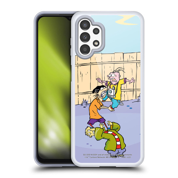 Ed, Edd, n Eddy Graphics Characters Soft Gel Case for Samsung Galaxy A13 (2022)