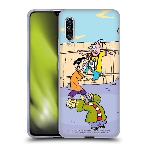 Ed, Edd, n Eddy Graphics Characters Soft Gel Case for Samsung Galaxy A90 5G (2019)