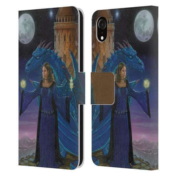 Ed Beard Jr Dragon Friendship Destiny Leather Book Wallet Case Cover For Apple iPhone XR