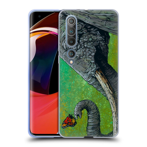 David Lozeau Colourful Grunge The Elephant Soft Gel Case for Xiaomi Mi 10 5G / Mi 10 Pro 5G