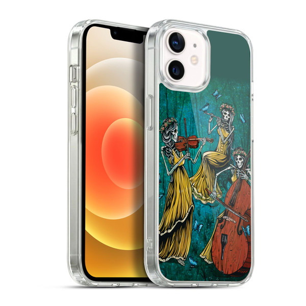 David Lozeau Colourful Art Three Female Soft Gel Case for Apple iPhone 12 / iPhone 12 Pro & MagSafe