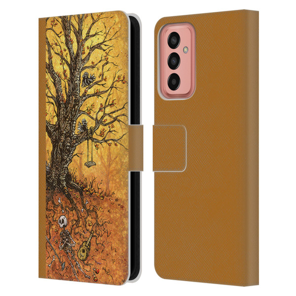 David Lozeau Colourful Art Tree Of Life Leather Book Wallet Case Cover For Samsung Galaxy M13 (2022)