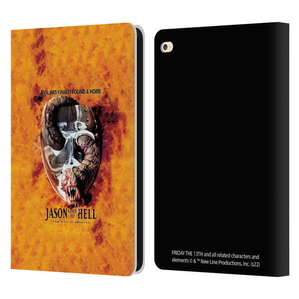 Friday the 13th: Jason Goes To Hell Graphics Key Art Leather Book Wallet Case Cover For Apple iPad Air 2 (2014)