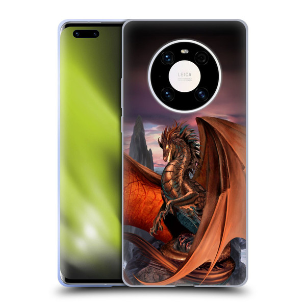 Ruth Thompson Dragons Coppervein Soft Gel Case for Huawei Mate 40 Pro 5G