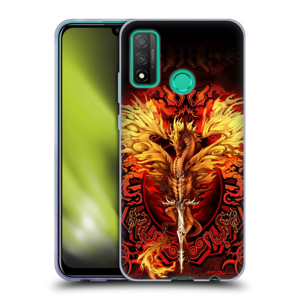 Ruth Thompson Dragons Flameblade Soft Gel Case for Huawei P Smart (2020)