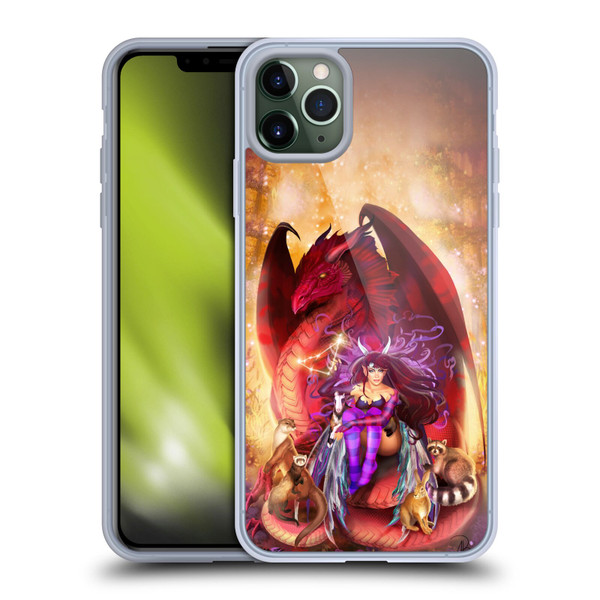 Ruth Thompson Dragons Capricorn Soft Gel Case for Apple iPhone 11 Pro Max