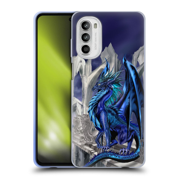 Ruth Thompson Dragons Nightfall Soft Gel Case for Motorola Moto G52
